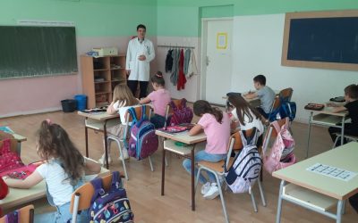 Tematska predavanja Higijensko-epidemiološke službe održana u Osnovnoj školi Ivana Mažuranića u Tomislavgradu