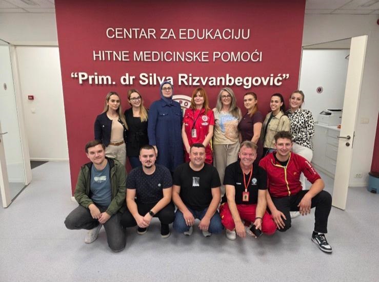 Predstavnici Doma zdravlja Tomislavgrad nastavljaju edukaciju timova hitne medicinske pomoći u Sarajevu