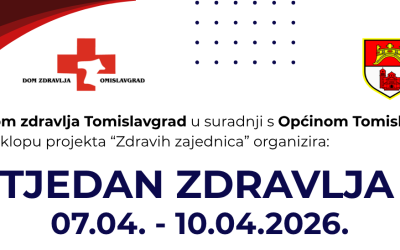 Zdravlje je najveće bogatstvo – Tjedan zdravlja