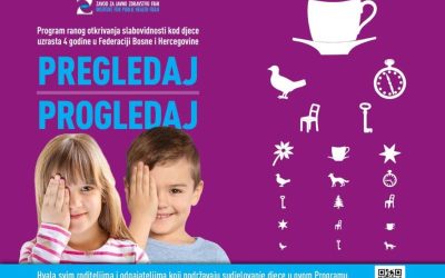 Program „Pregledaj – progledaj“: skrining vida djece u Domu zdravlja Tomislavgrad