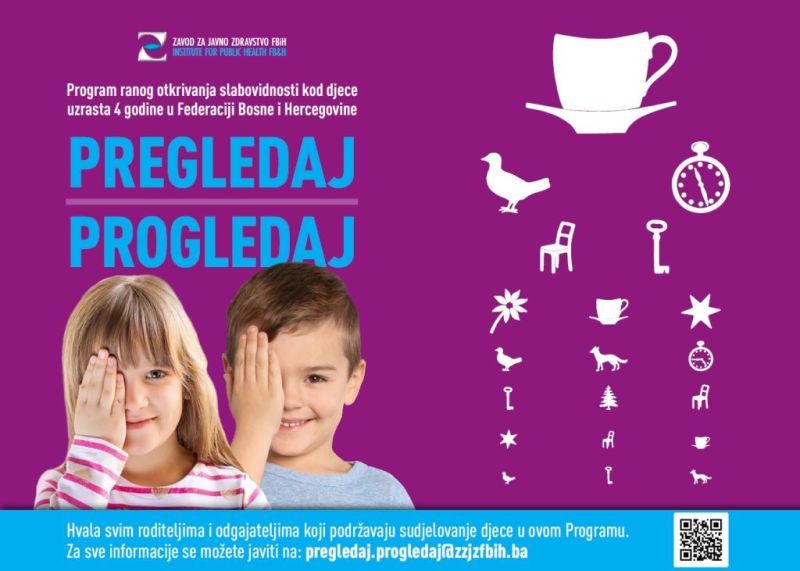 Program „Pregledaj – progledaj“: skrining vida djece u Domu zdravlja Tomislavgrad